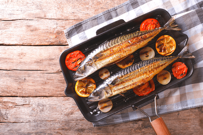 Mackerel dinner