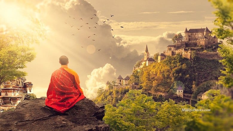 meditation monk