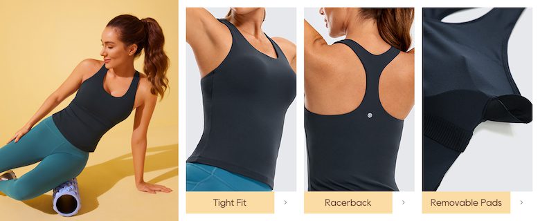 Get Comfortable With the Best Tank Top With Built-in Bra – 6 Reviews